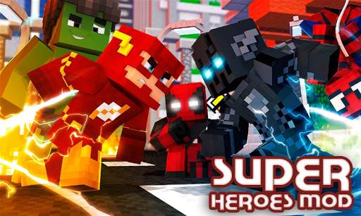 Mod Superheroes for Minecraft PE screenshot 1