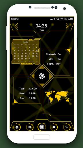 Hi-tech Unique Launcher screenshot 6