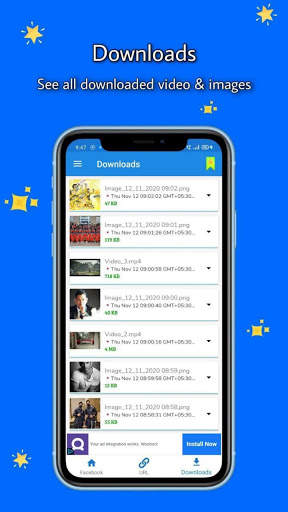 Video Saver for Facebook - Save HD Videos,Images screenshot 3