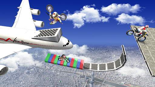 Real Stunt Bike Racing Tricks: Motorcycle Stunting screenshot 3