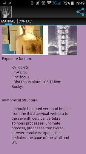RADIOLOGY MANUAL screenshot 3