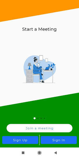 India Meeting -Video Conferencing & online meeting screenshot 1