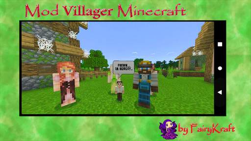 👨‍👩‍👧‍👦Bonny Villagers Mod Minecraft screenshot 3