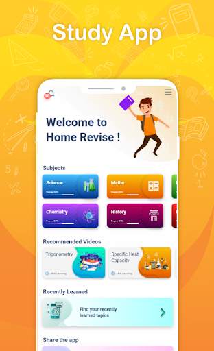 Home Revise - Learning App screenshot 1