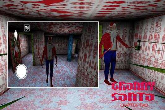 Horror Granny SantaC Snow Chapter 2 scary House screenshot 1