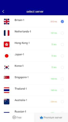 VPN United Kingdom - Fast VPN screenshot 2