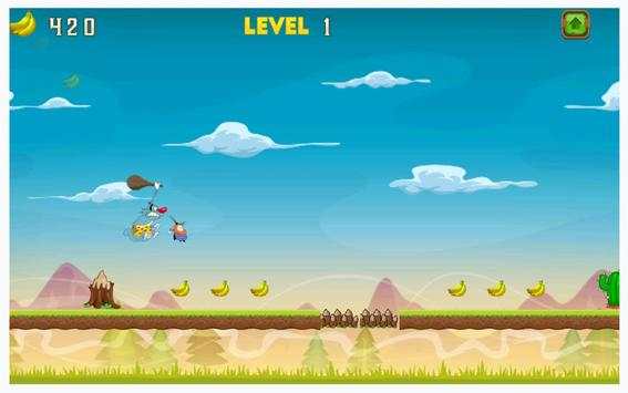 Oggy Adventure Temple Run screenshot 3