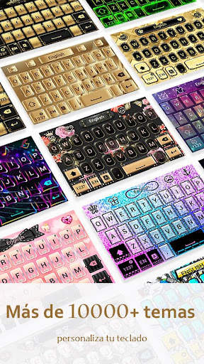 Spanish Language - GO Keyboard screenshot 2