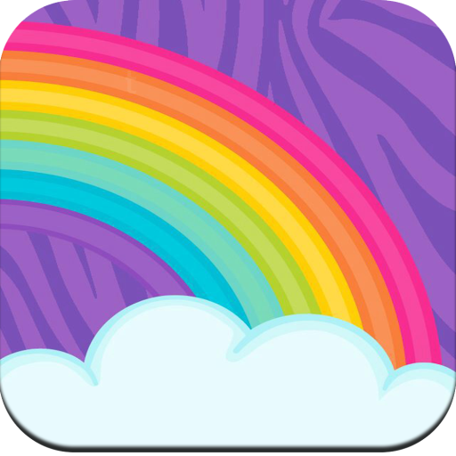 Rainbow wallpaper icon