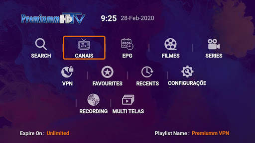 PHDTV VPN screenshot 1