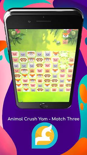 Animal Crush Yam - Match Three puzzle screenshot 3