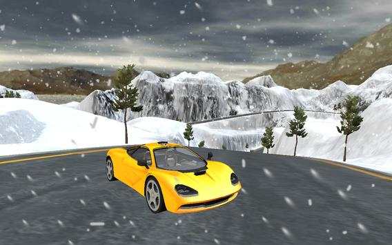 Snow Car Driving 2019 screenshot 3