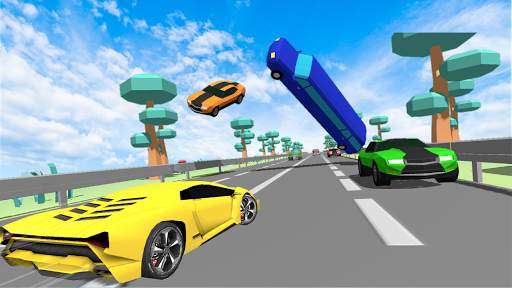 Cartoon Car Game 2020 🚘 New Cartoon Motu Game screenshot 1