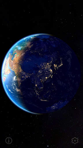 3D Earth & Real Moon screenshot 1
