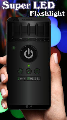 Super Color LED Flashlight, Shake Flashlight 2021 screenshot 4
