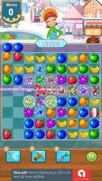Candy and Fruits Juice Smach - Best Match 3 Game screenshot 4