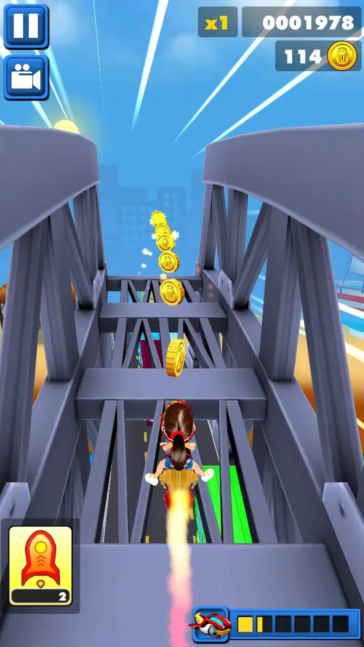 Subway Bus : Surf Rush screenshot 5