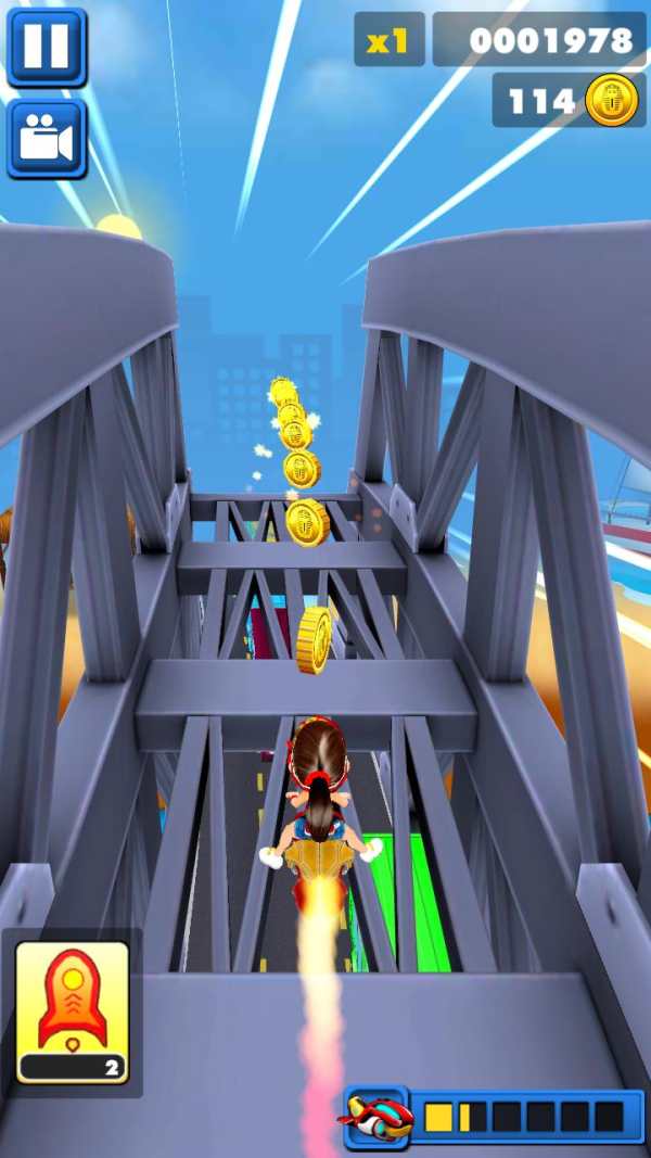 Subway Bus : Surf Rush screenshot 5