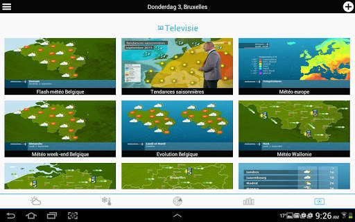 Weerbericht voor België screenshot 2