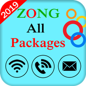 All Zong Packages 2019 zong sim packages icon