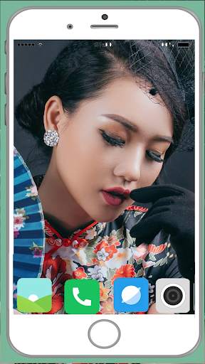 Chinese Girl Full HD Wallpaper screenshot 11