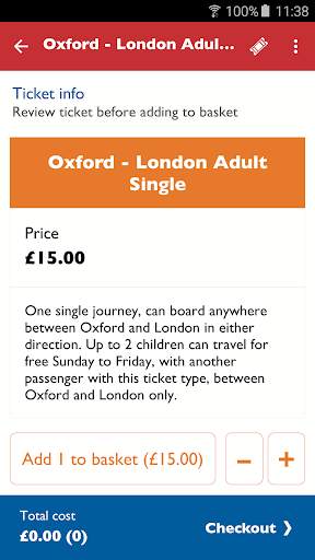 Oxford Tube Mobile Ticket screenshot 3