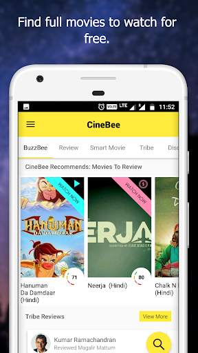 CineBee - Movie Reviews, Ratings, Trailers & News स्क्रीनशॉट 5