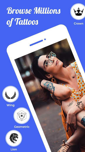 Tattoo photo editor - Tattoo Ideas screenshot 1