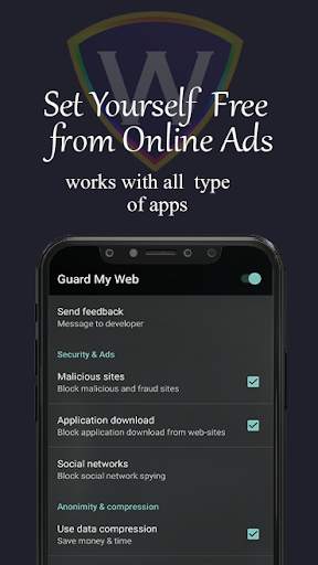 Guard My Web Adblock VPN screenshot 1