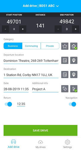 EasyRit | drive tracking screenshot 1
