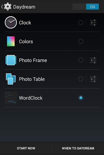 Word Clock Daydream screenshot 4