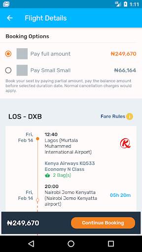 Wakanow: Flights, Hotels & Tours screenshot 4