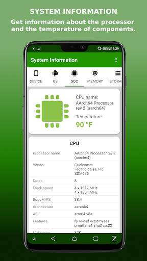 System Analyzer & Info 3 تصوير الشاشة