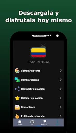 Mi tv colombia - Canales colombianos en vivo 6 تصوير الشاشة