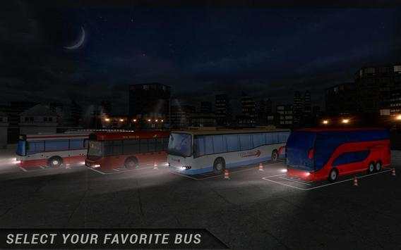 Pelatih Bus Malam Parkir 3D screenshot 7