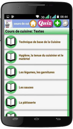 Cours de Cuisine screenshot 4