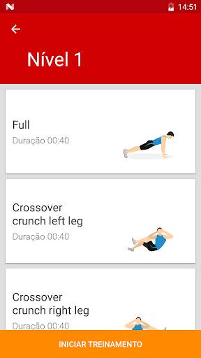 Treino Abdominal - ABS in 30 days screenshot 3