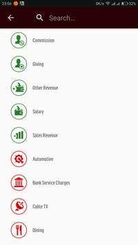 Quickfin Simple Money Manager स्क्रीनशॉट 3