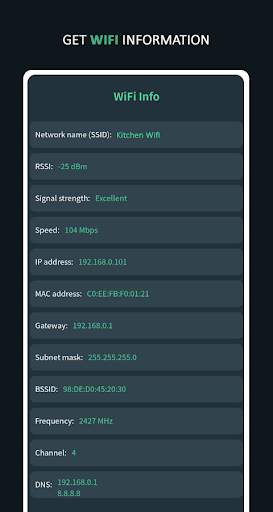 Wifi Analyzer -WiFi Tools - Wifi Password Show screenshot 6