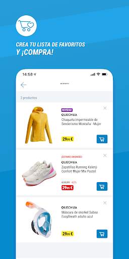 Decathlon App Tu tienda de deporte online screenshot 2