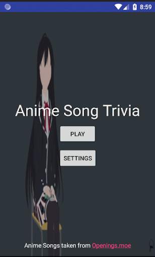 Anime Song Trivia screenshot 1
