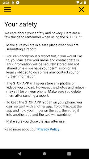 STOP APP screenshot 7