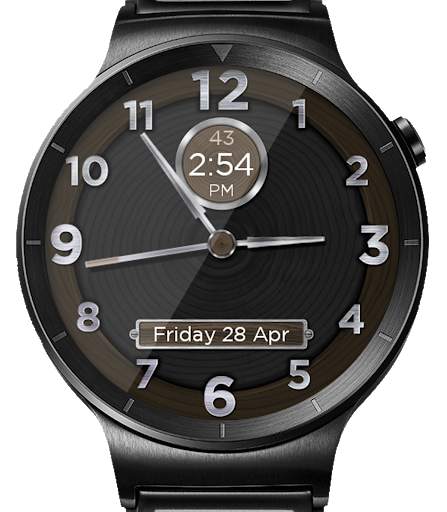Brushed Wood HD Watch Face Widget & Live Wallpaper screenshot 11