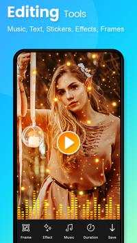 Particle.ly Video Status Maker Musical Bit Video स्क्रीनशॉट 3
