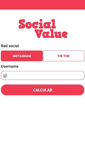 SocialValue: Calcula cuanto dinero valen tus redes screenshot 1