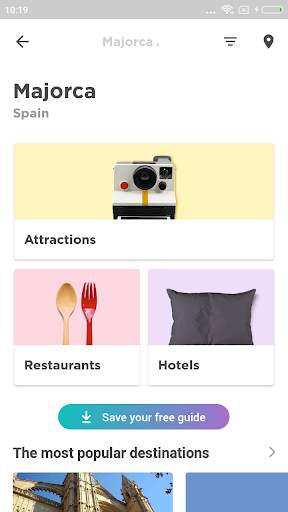 Majorca Travel Guide in English with map screenshot 1
