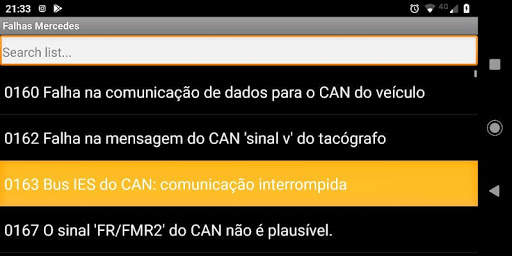 Falhas MB screenshot 4