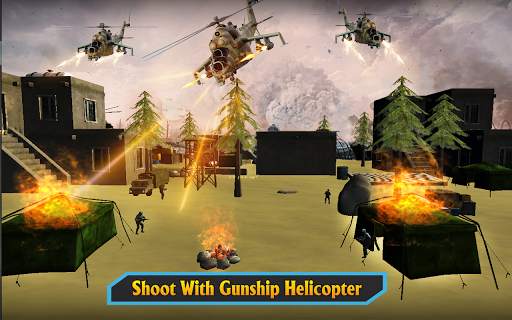 Gunship Helicopter Air War Strike screenshot 1
