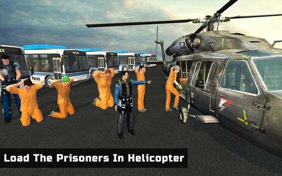 Police Bus Transporter 3D Prisoner Jail Transport screenshot 11