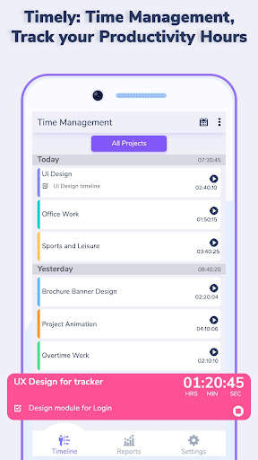 Timely: Time Management and Pr 2 تصوير الشاشة